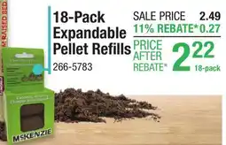 Menards McKenzie Seed Starter Expanding Pellet Refills - 18 Pack offer