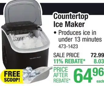 Menards Hamilton Beach Countertop Ice Maker - 26 lbs offer