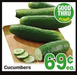 Jewel-Osco Cucumbers offer