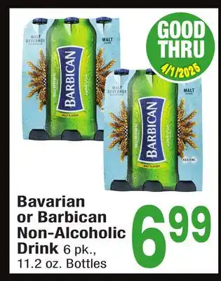 Jewel-Osco Bavarian or Barbican Non-Alcoholic Drink offer