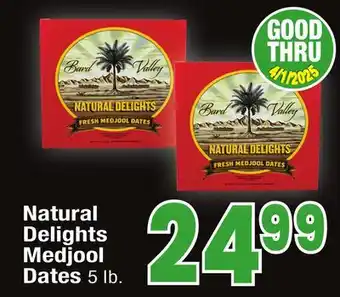 Jewel-Osco Natural Delights Medjool Dates offer