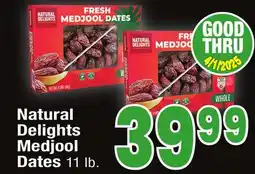 Jewel-Osco Natural Delights Medjool Dates offer