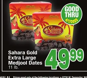 Jewel-Osco Sahara Gold Extra Large Medjool Dates offer