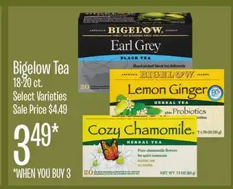 Jewel-Osco Bigelow Tea offer