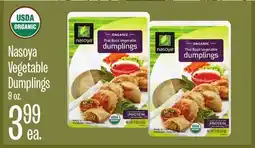 Jewel-Osco Nasoya Vegetable Dumplings offer