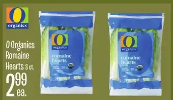 Jewel-Osco O Organics Romaine Hearts offer