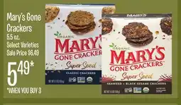 Jewel-Osco Mary's Gone Crackers offer