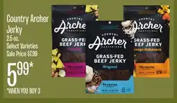 Jewel-Osco Country Archer Jerky offer