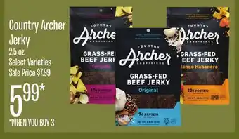 Jewel-Osco Country Archer Jerky offer