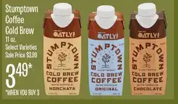 Jewel-Osco Stumptown Coffee Cold Brew offer