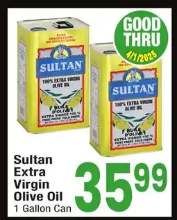 Jewel-Osco Sultan Extra Virgin Olive Oil offer