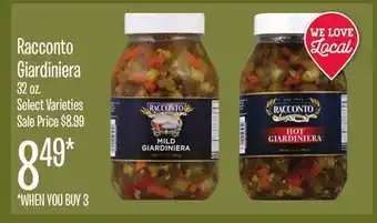 Jewel-Osco Racconto Giardiniera offer