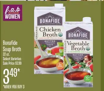 Jewel-Osco Bonafide Soup Broth offer