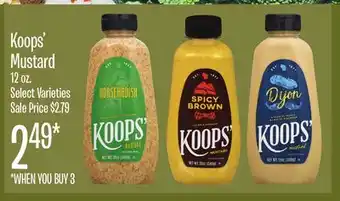 Jewel-Osco Koops' Mustard offer