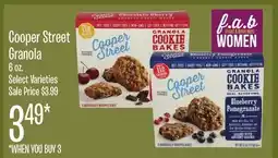 Jewel-Osco Cooper Street Granola offer