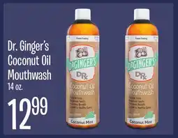 Jewel-Osco Dr. Ginger's Coconut Oil Mouthwash offer