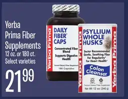 Jewel-Osco Yerba Prima Fiber Supplements offer