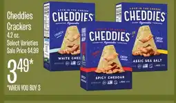 Jewel-Osco Cheddies Crackers offer