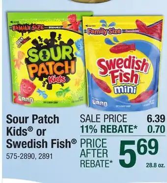 Menards Sour Patch Kids Soft & Chewy Candy - 28.8 oz offer