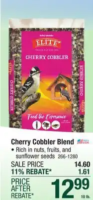 Menards Valley Splendor Elite Cherry Cobbler Wild Bird Food Seed - 10 lb offer