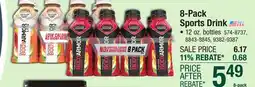 Menards BODYARMOR Mamba Forever Strawberry Grape Sports Drink - 8 Pack offer