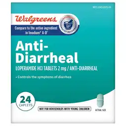 Walgreens Anti-Diarrheal Caplets offer