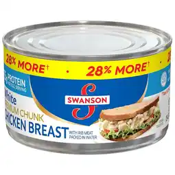 Walgreens White Premium Chunk Canned Chicken Breast in Water offer