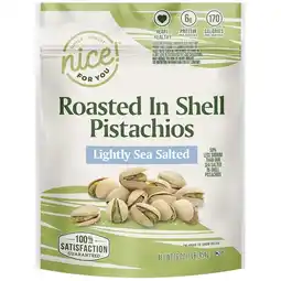 Walgreens Roasted In-Shell Pistachios Lightly Sea Salted offer