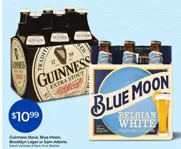 Rite Aid Guinness Stout, Blue Moon, Brooklyn Lager or Sam Adams offer