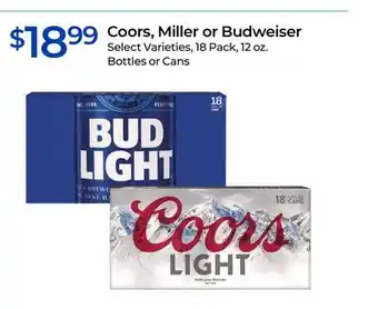 Rite Aid Coors, Miller or Budweiser offer