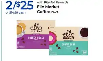 Rite Aid Ello Market Coffee offer