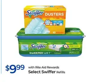 Rite Aid Select Swiffer Refills offer