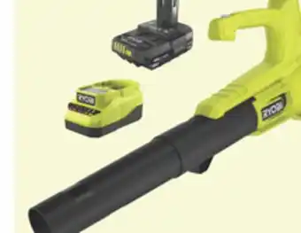 The Home Depot RYOBI One+ 18V Blower 2.0Ah Kit offer