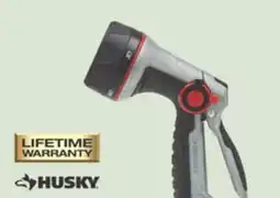 The Home Depot Husky Rear Trigger 5-Pattern Water Nozzle offer