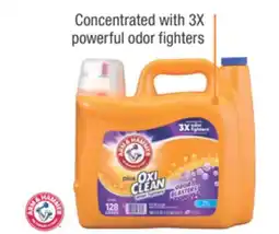 The Home Depot ARM & HAMMER 166.5 oz. Liquid Laundry Detergent with Odor Blasters & OxiClean offer