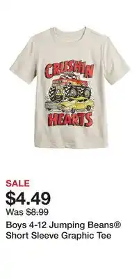 Kohl's Boys 4-12 Jumping Beans Short Sleeve Graphic Tee offer