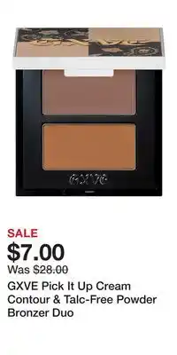 Kohl's GXVE Pick It Up Cream Contour & Talc-Free Powder Bronzer Duo offer