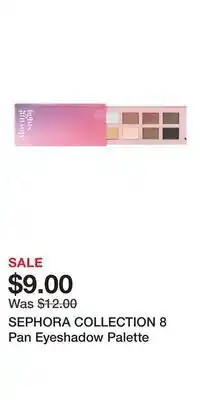 Kohl's SEPHORA COLLECTION 8 Pan Eyeshadow Palette offer