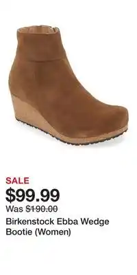 Nordstrom Birkenstock Ebba Wedge Bootie (Women) offer