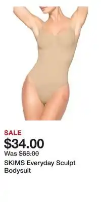 Nordstrom SKIMS Everyday Sculpt Bodysuit offer