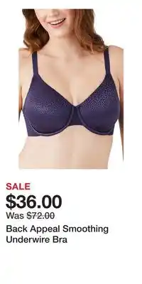 Nordstrom Back Appeal Smoothing Underwire Bra offer