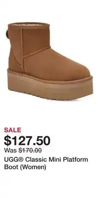 Nordstrom UGG Classic Mini Platform Boot (Women) offer