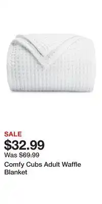 Nordstrom Comfy Cubs Adult Waffle Blanket offer