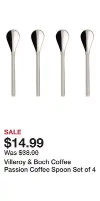 Nordstrom Villeroy & Boch Coffee Passion Coffee Spoon Set of 4 offer