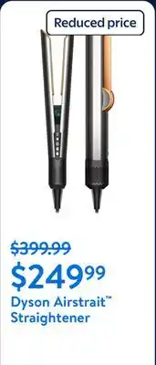 Walmart Dyson Airstrait Straightener | Nickel/Copper | Refurbished offer