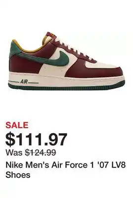 Dick's Sporting Goods Nike Men's Air Force 1 '07 LV8 Shoes offer