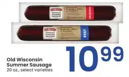 Albertsons Old Wisconsin Summer Sausage offer