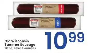 Albertsons Old Wisconsin Summer Sausage offer