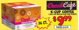 Ollie's Donut Cafe 36 CT. K-CUP COFFEE offer