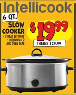 Ollie's Intellicook 6 QT. SLOW COOKER offer